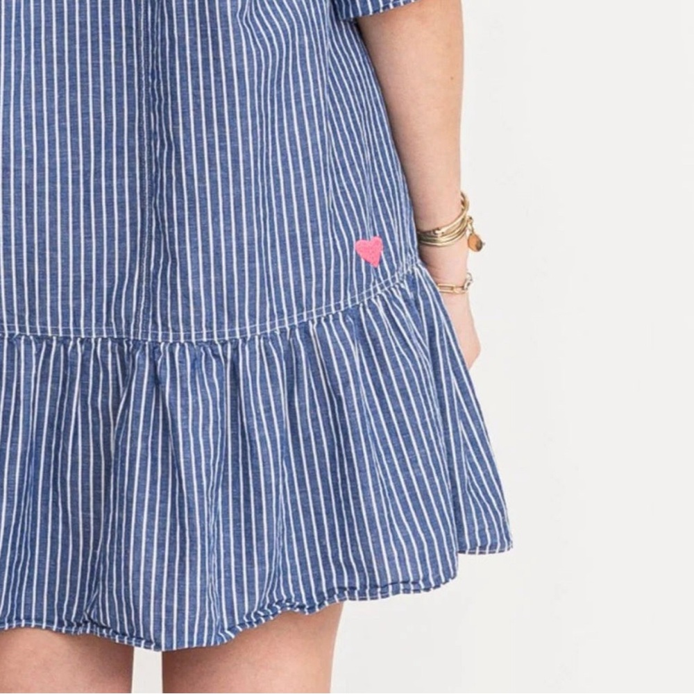 Kerri Rosenthal Amanda dress, NWT, blue lunar stripe